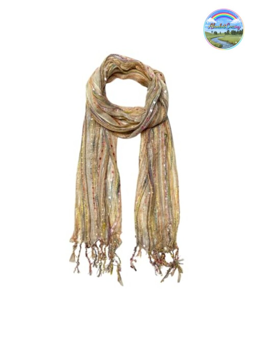Humble Hilo Woven Scarf Shawl Lightweight Rayon Blend Women 70in